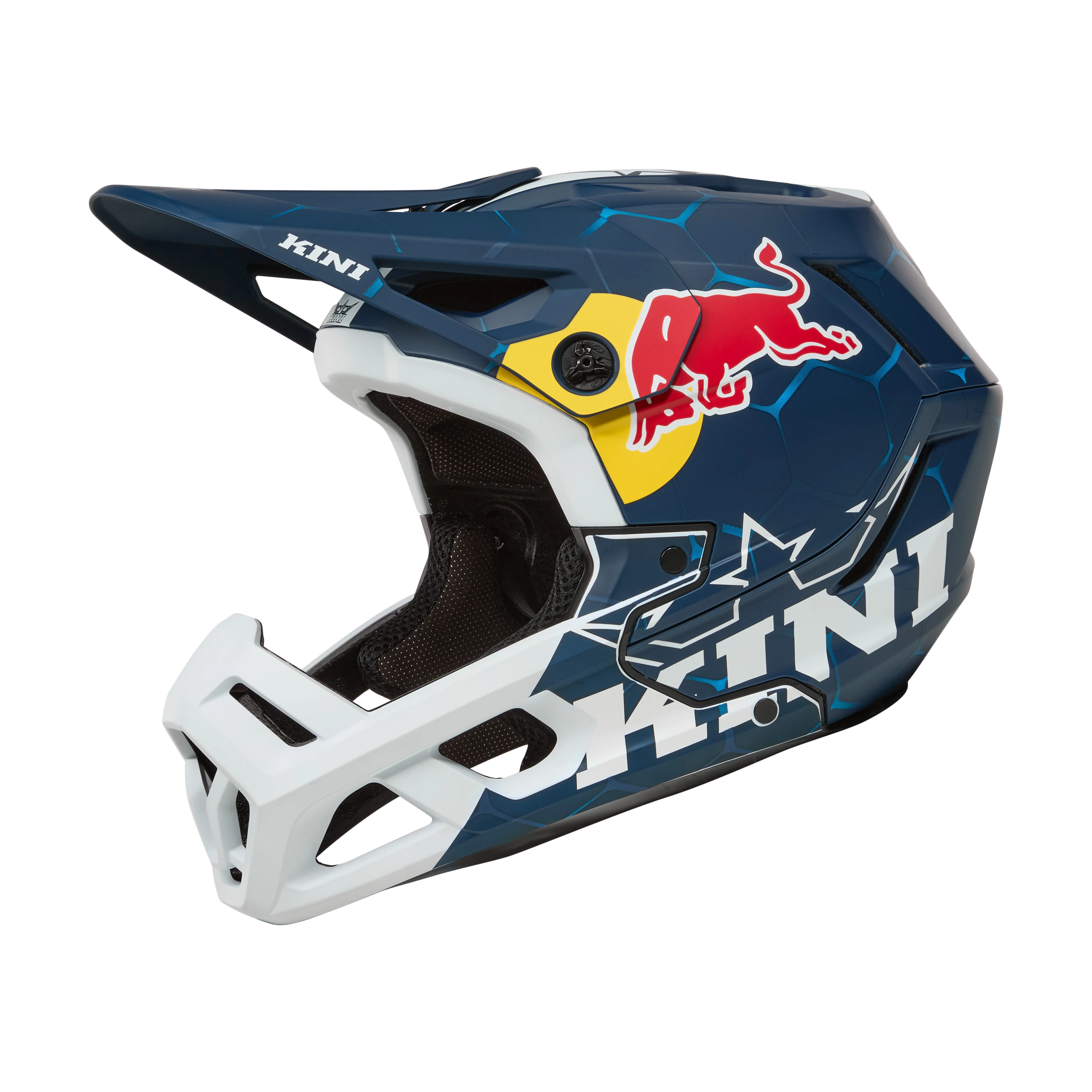 Kask MTB O'NEAL EC KINI RED BULL 1.0 biały/niebieski - Image 2