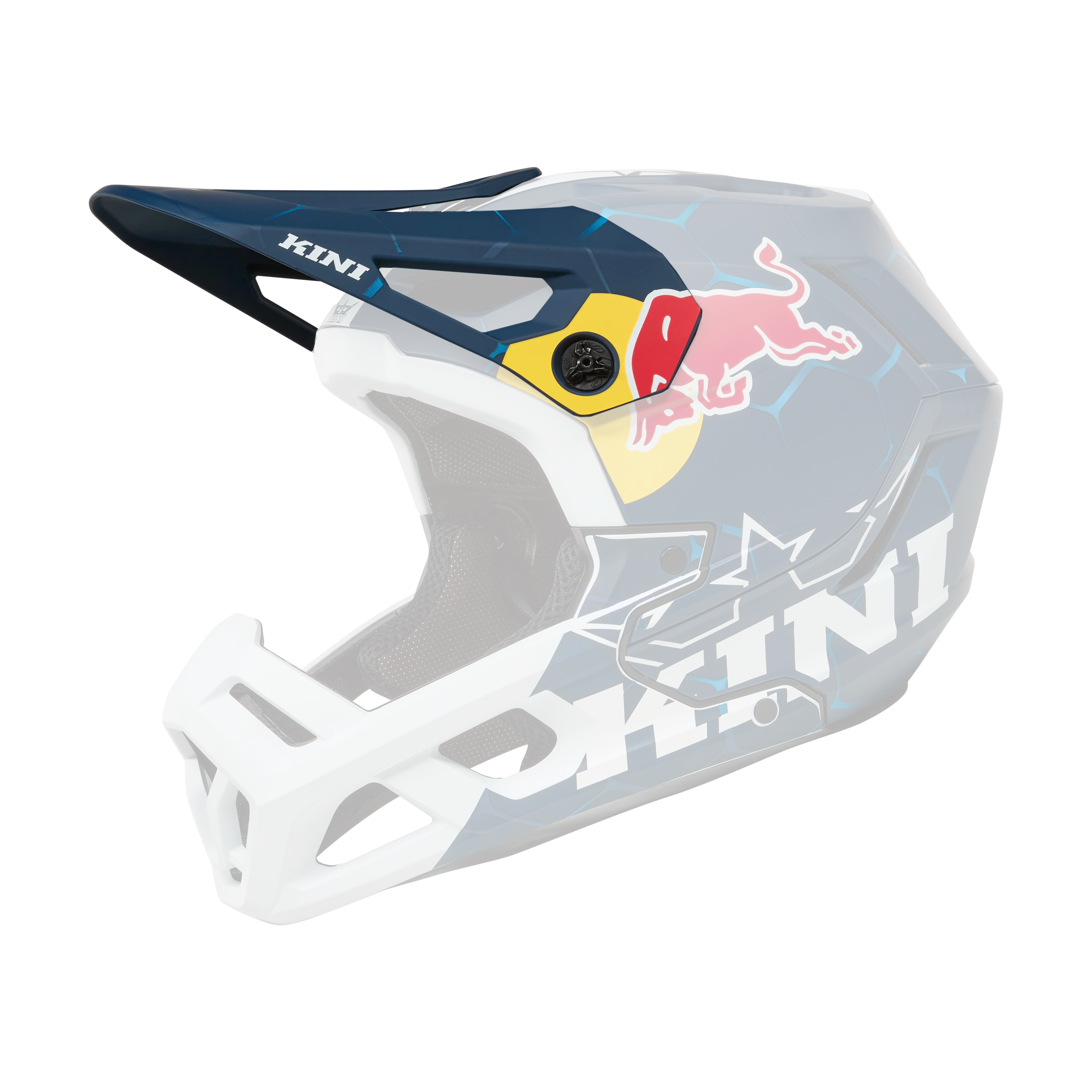 Kask MTB O'NEAL EC KINI RED BULL 1.0 biały/niebieski - Image 8