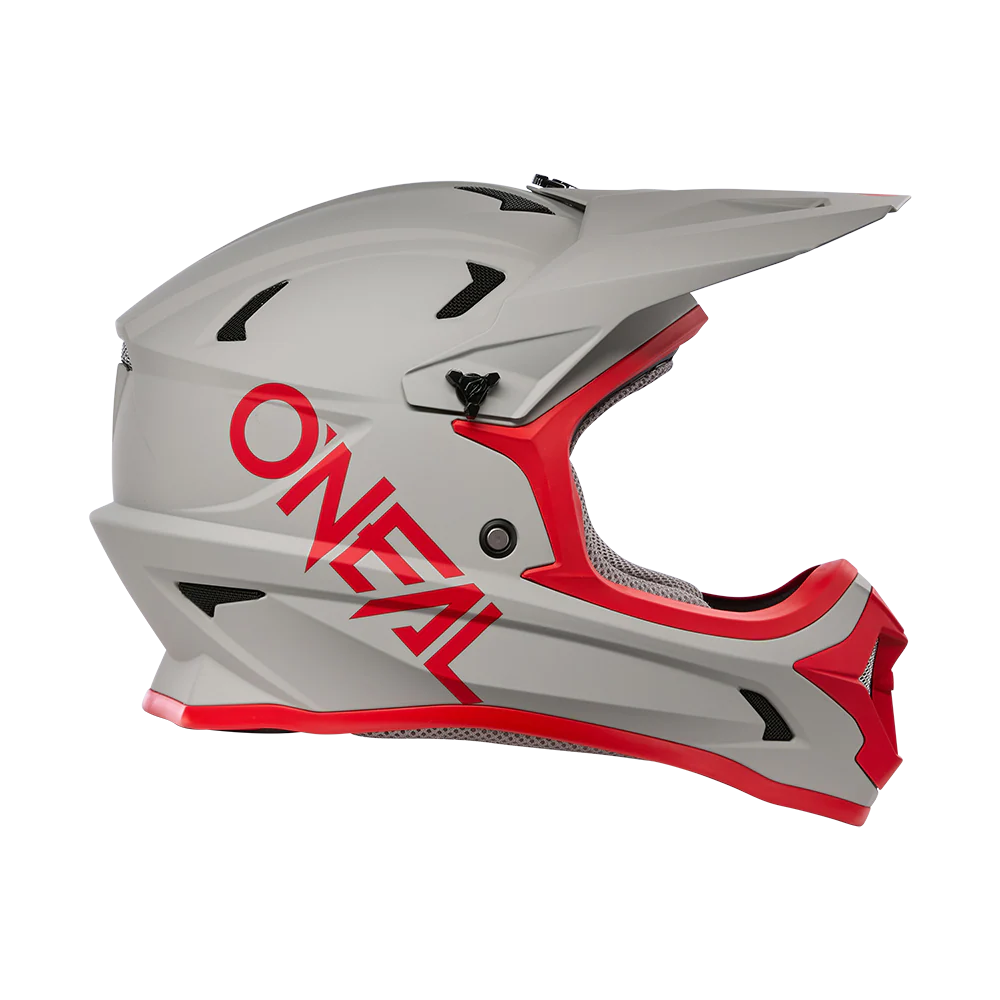 Kask MTB O'NEAL SONUS SOLID szary/czerwony - Image 4