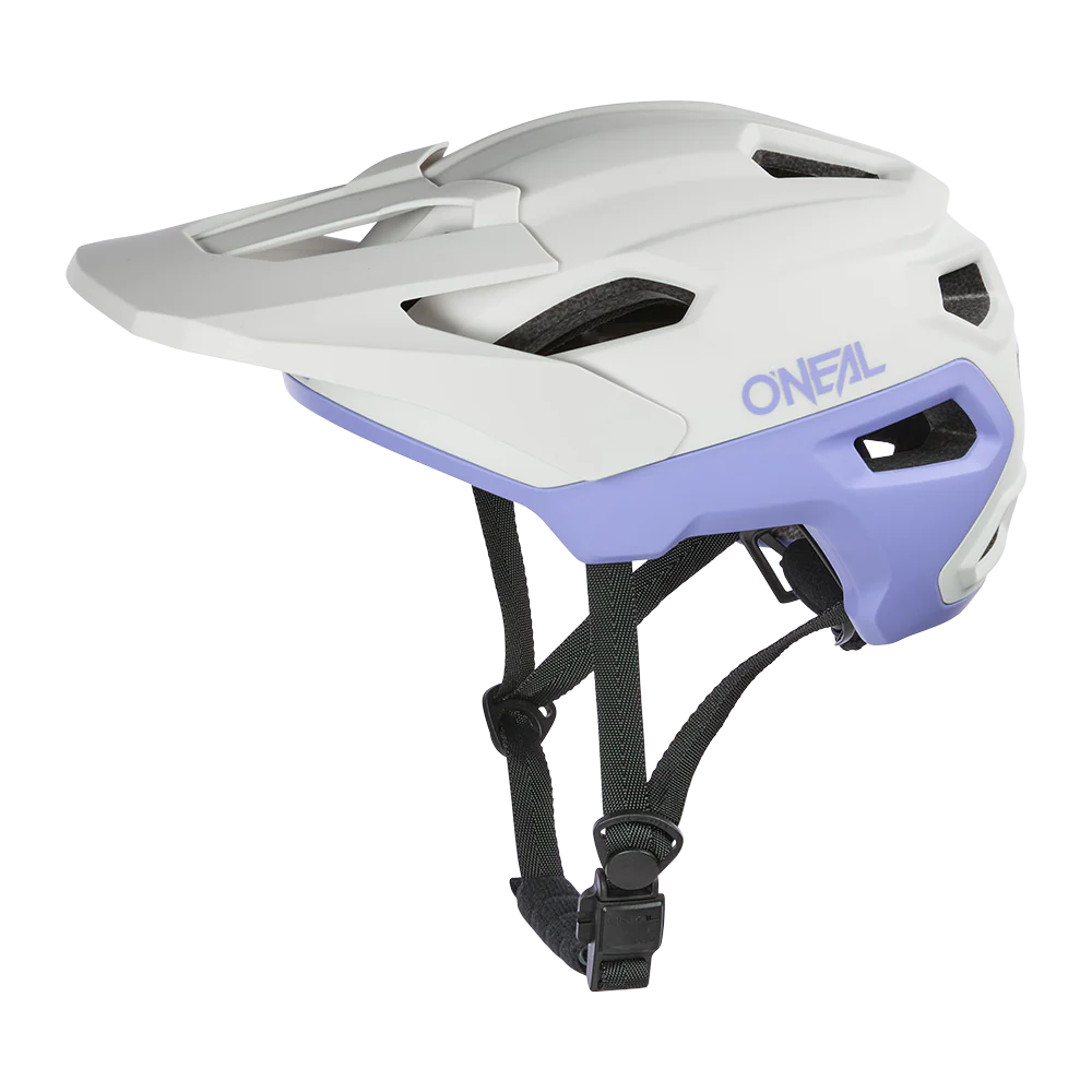 Kask O'NEAL TRAILFINDER EVO MTB biały/fioletowy