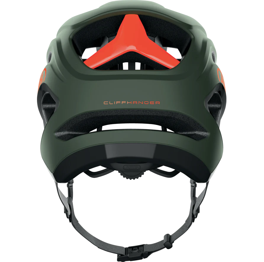 Kask rowerowy górski ABUS CLIFFHANGER Zielony - Image 3
