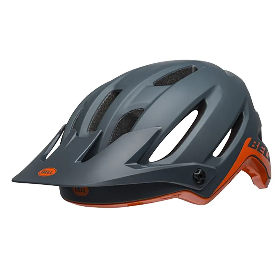 Kask rowerowy górski BELL 4FORTY MIPS szary/pomarańczowy