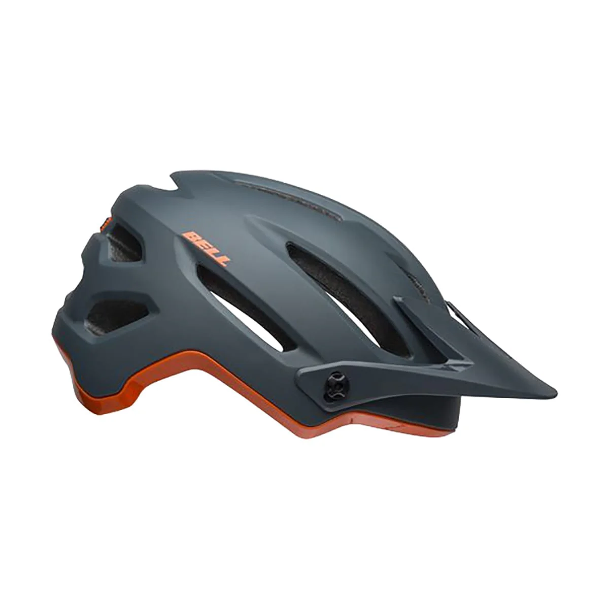 Kask rowerowy górski BELL 4FORTY MIPS szary/pomarańczowy - Image 2