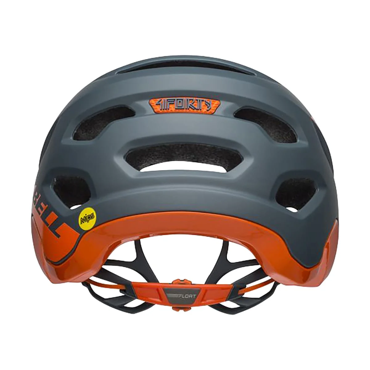Kask rowerowy górski BELL 4FORTY MIPS szary/pomarańczowy - Image 5