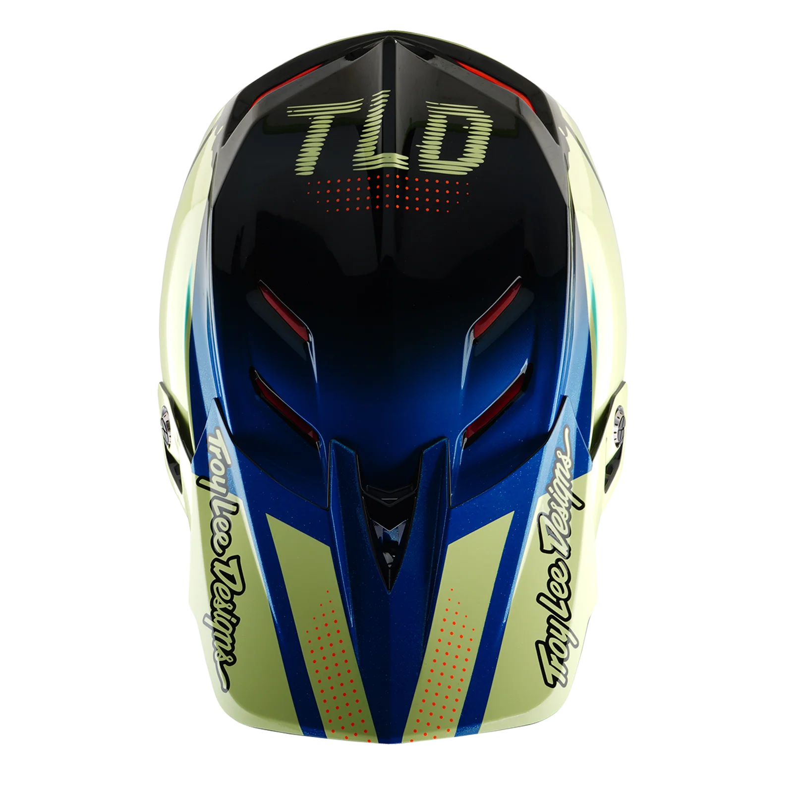 Kask MTB Troy Lee Design D4 COMPOSITE MIPS Drip Yellow - Image 8