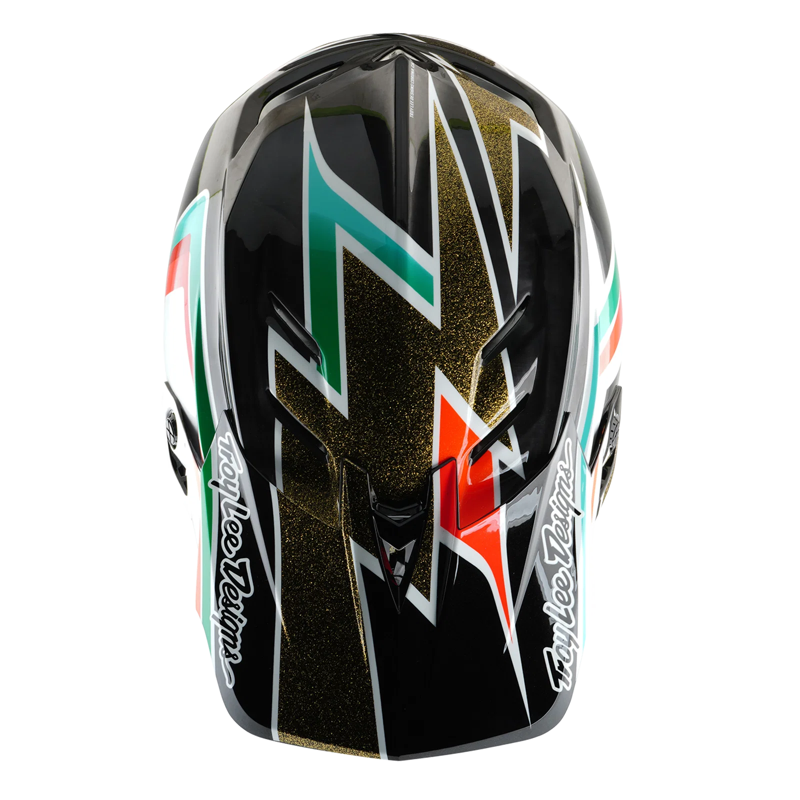 Kask MTB TROY LEE DESIGNS D4 CARBON MIPS Frames czarny/złoty - Image 5