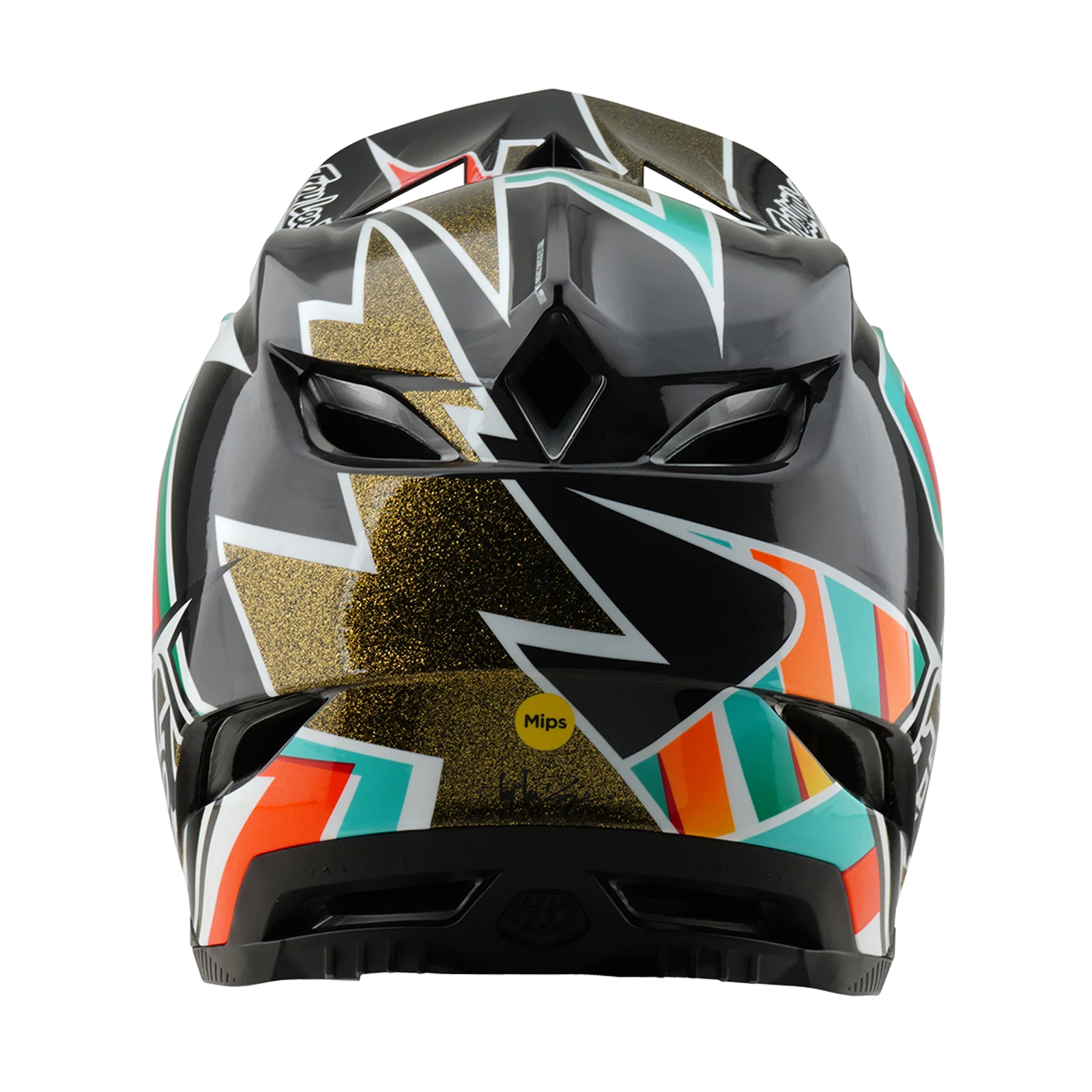 Kask MTB TROY LEE DESIGNS D4 CARBON MIPS Frames czarny/złoty - Image 7