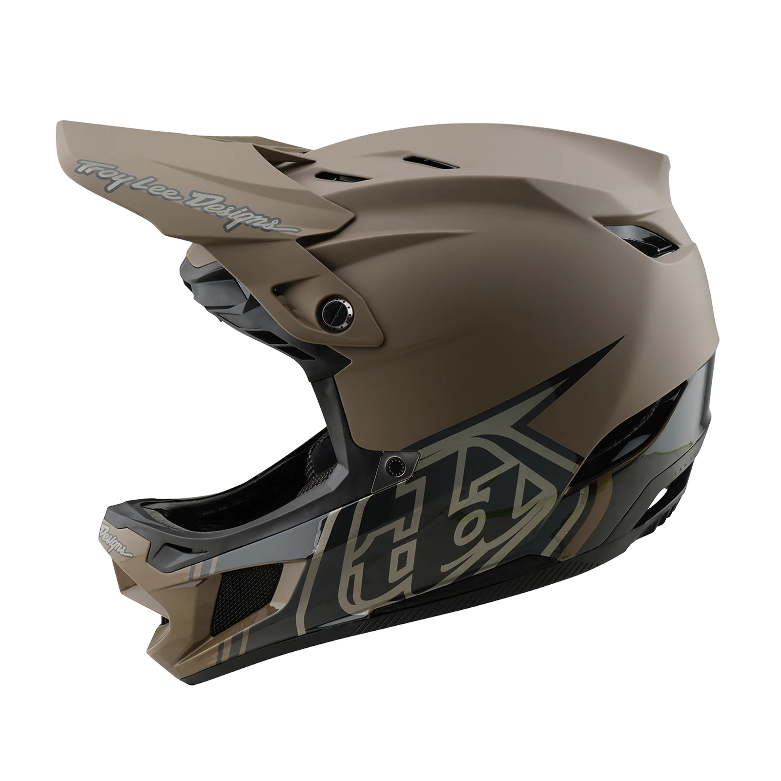 Kask MTB Troy Lee Designs D4 COMPOSITE MIPS Brown - Image 4