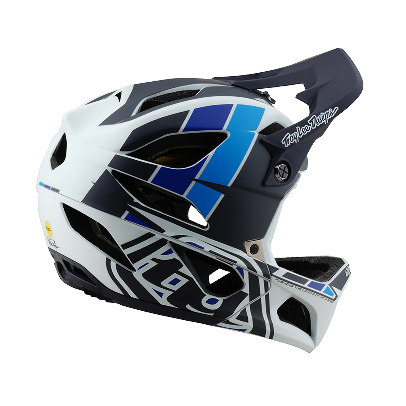 Kask MTB Troy Lee Design STAGE MIPS Corsa Blue - Image 3