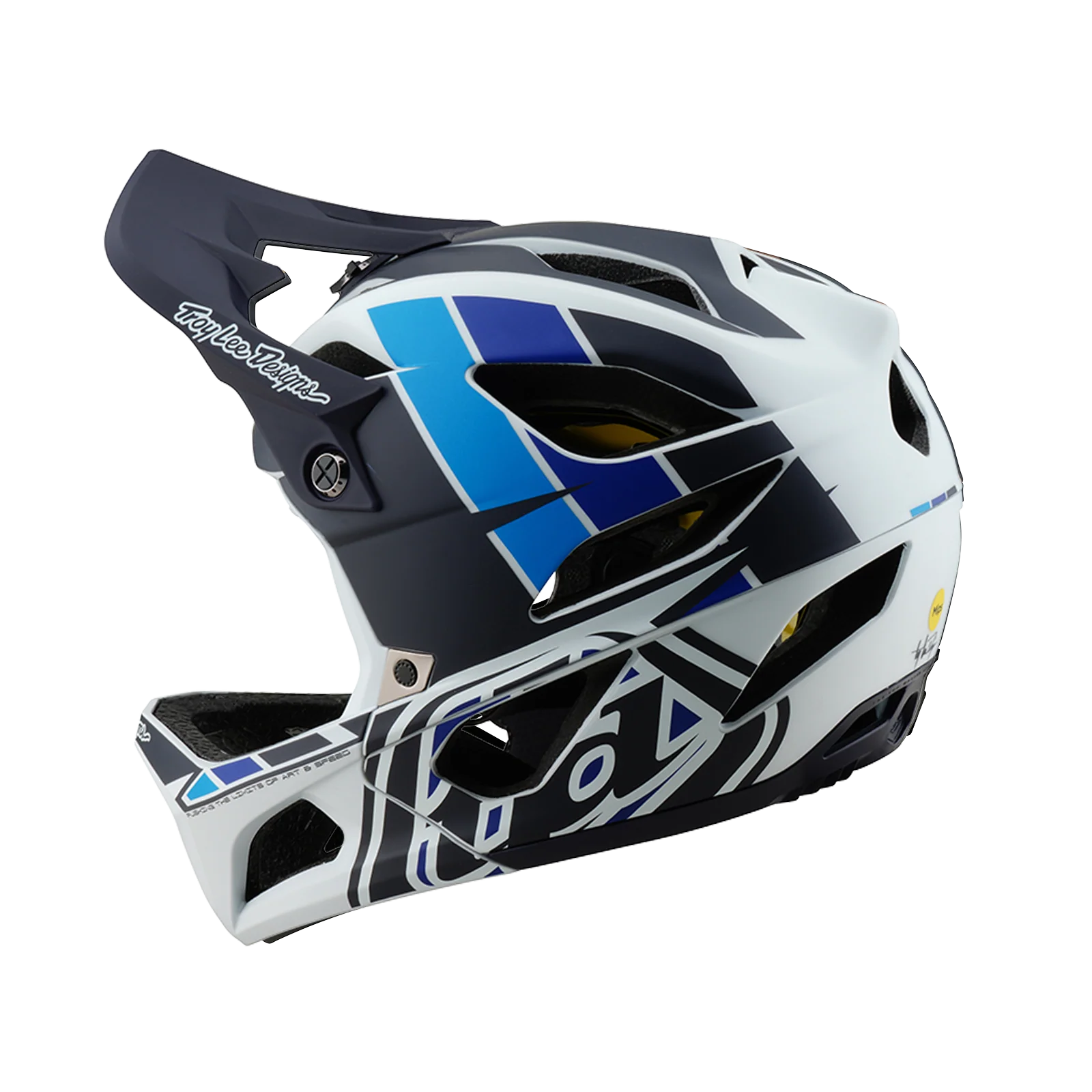 Kask MTB Troy Lee Design STAGE MIPS Corsa Blue - Image 4