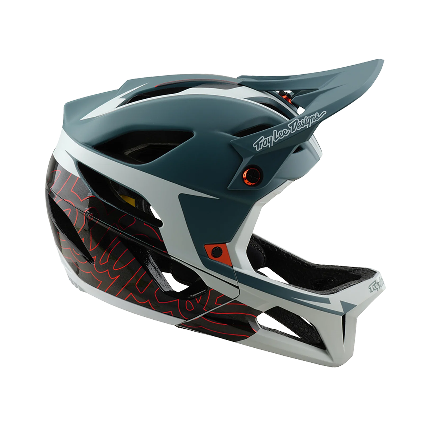 Kask MTB TROY LEE DESIGNS STAGE MIPS NEAUWAVE szary - Image 6