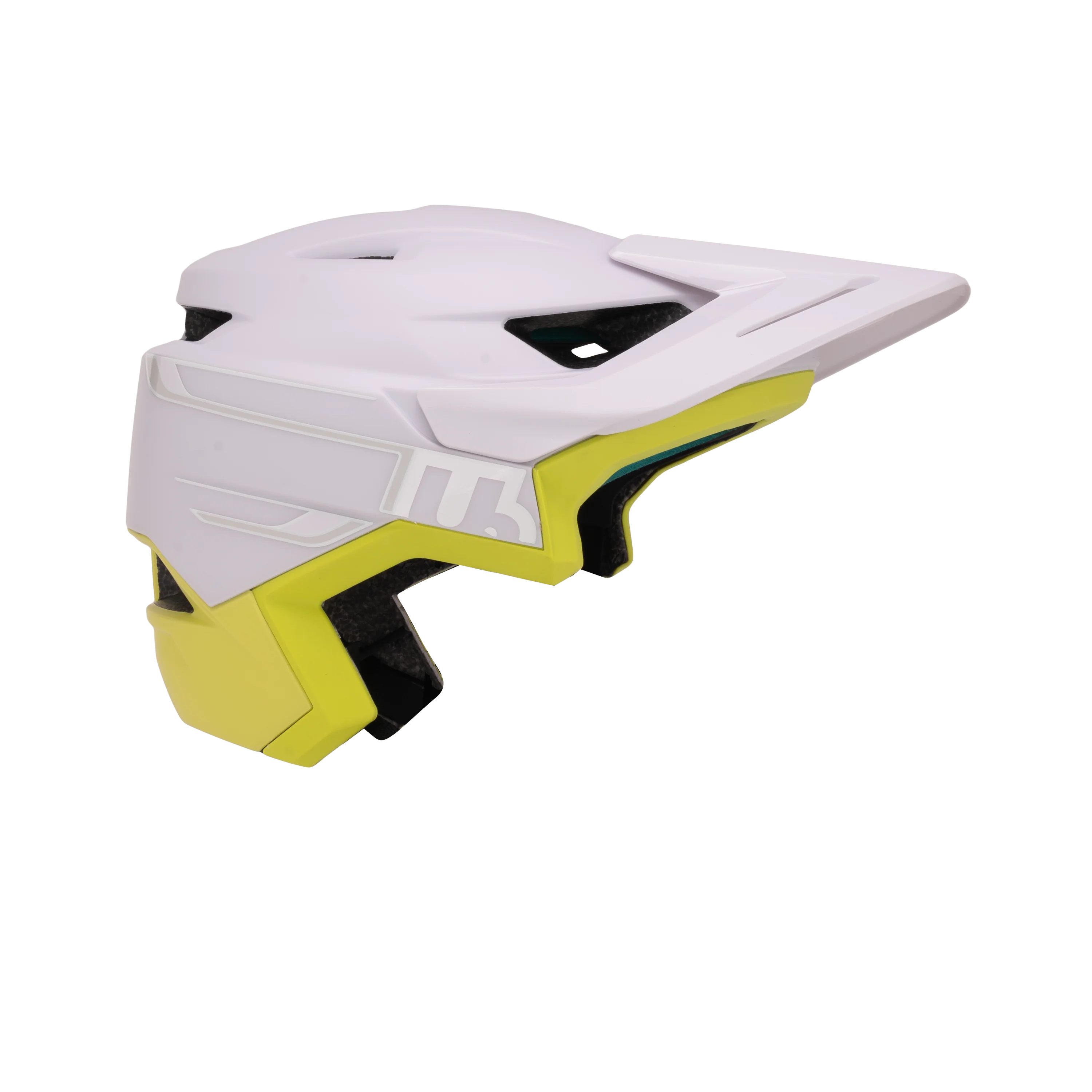 Kask rowerowy URGE TREPS BLOOM BEAM biały/żółty