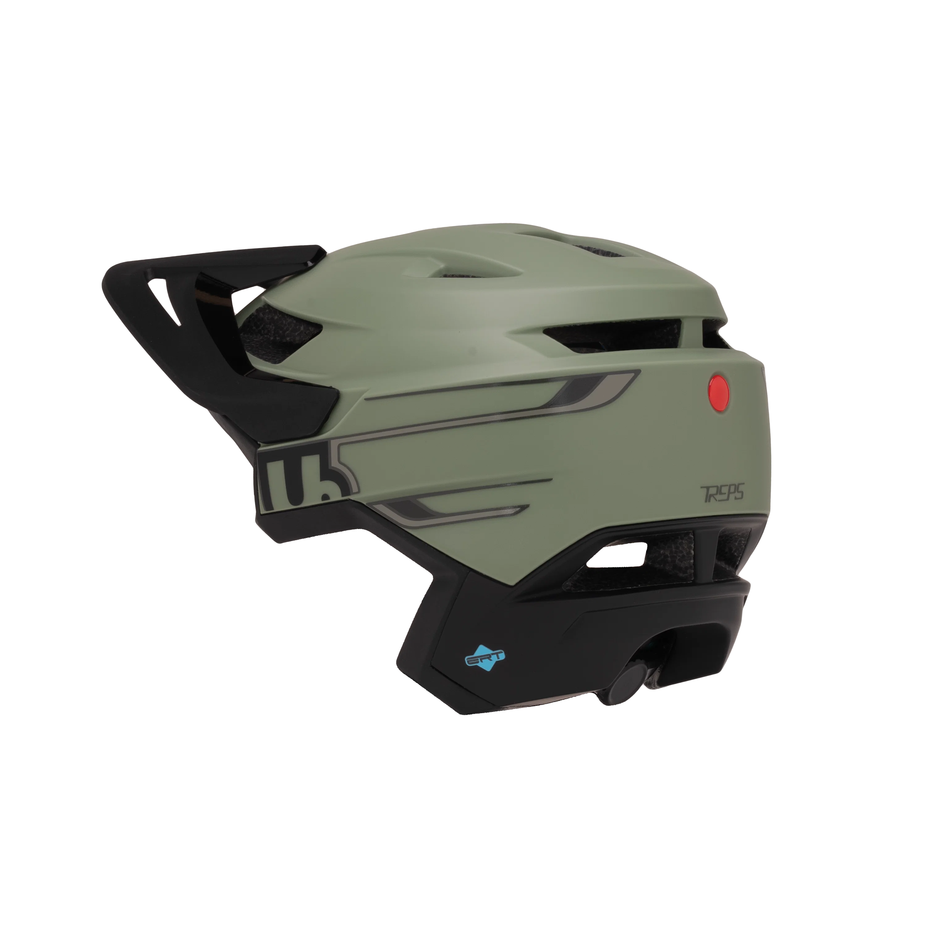 Kask rowerowy URGE TREPS GREEN SPIRIT zielony/czarny - Image 2