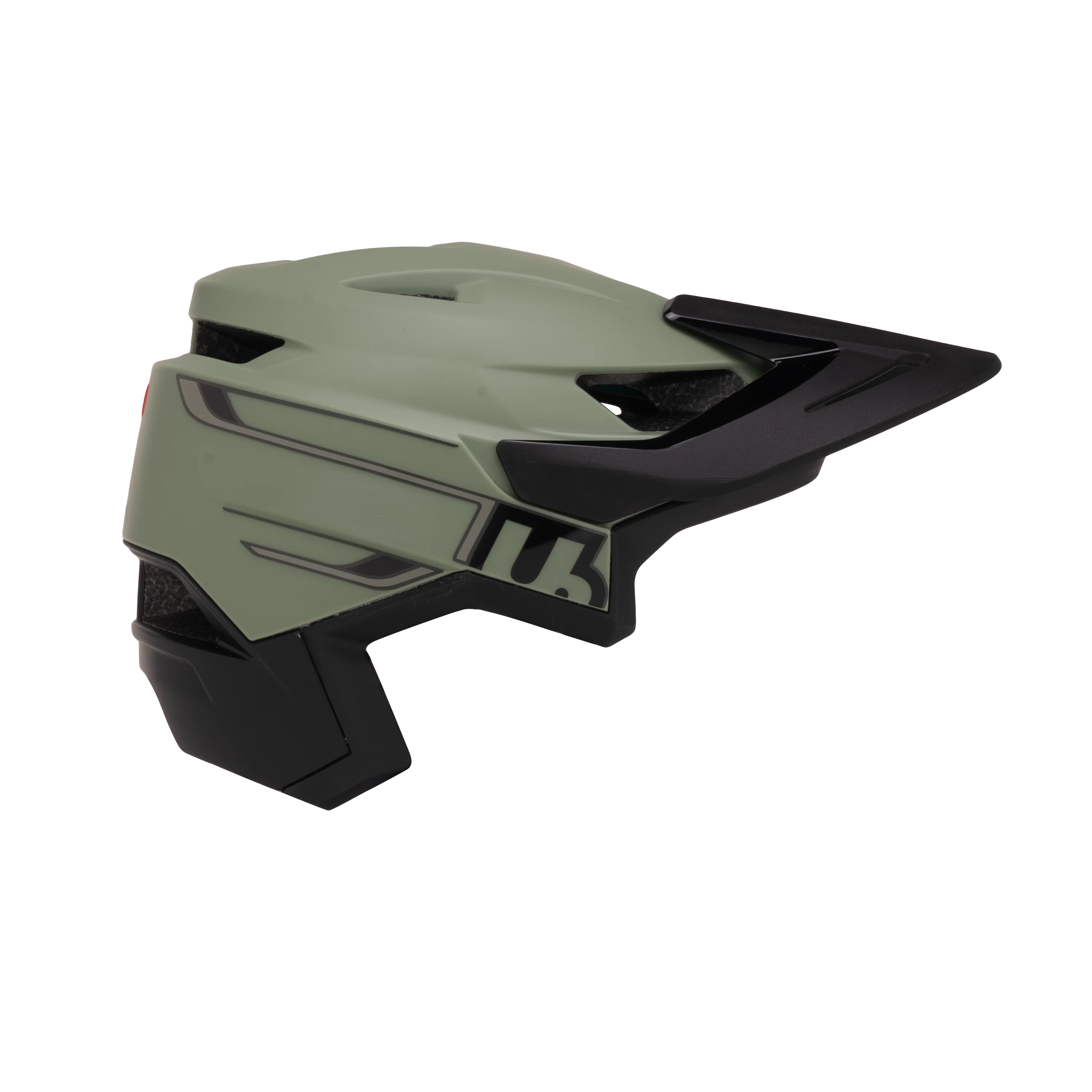 Kask rowerowy URGE TREPS GREEN SPIRIT zielony/czarny - Image 4