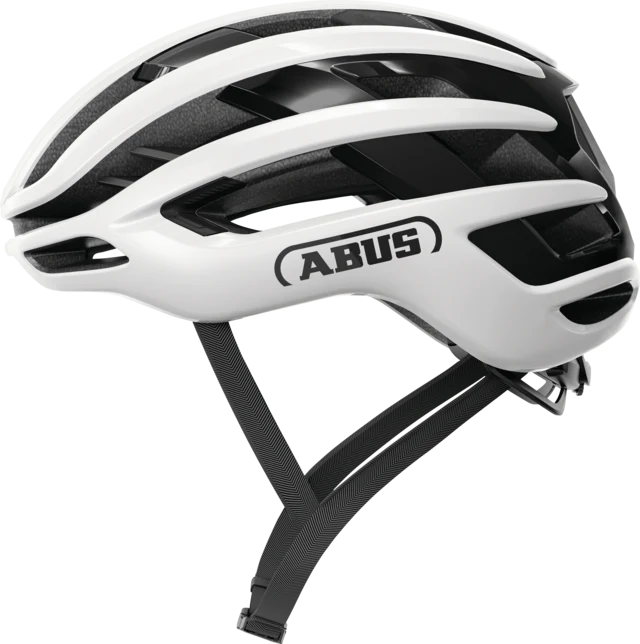 Kask szosowy ABUS AIRBREAKER 2.0 błyszczący biały