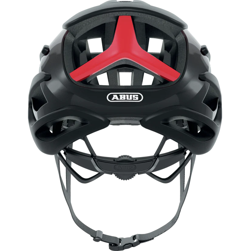 Kask szosowy ABUS AIRBREAKER czarny/czerwony - Image 2