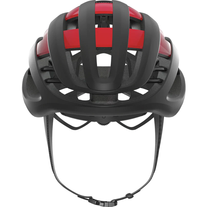 Kask szosowy ABUS AIRBREAKER czarny/czerwony - Image 3