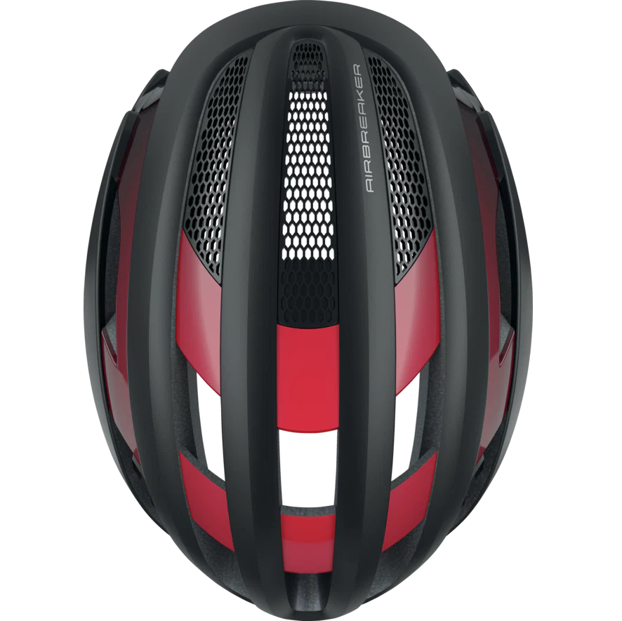 Kask szosowy ABUS AIRBREAKER czarny/czerwony - Image 4