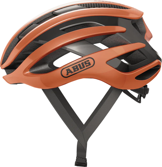 Kask szosowy ABUS AIRBREAKER pomarańczowy - Image 2