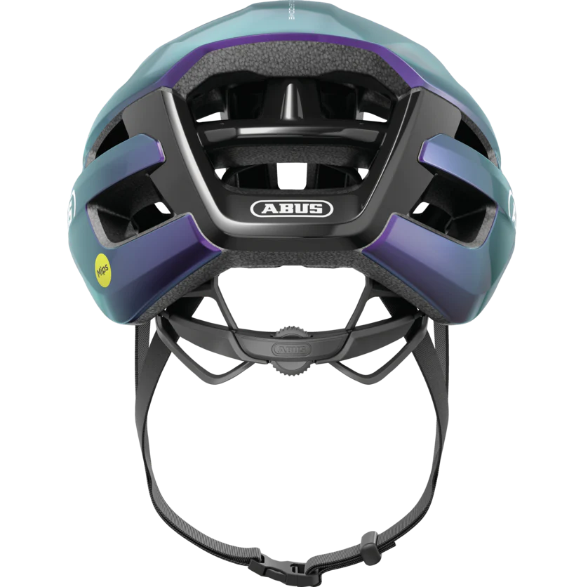 Kask szosowy ABUS POWERDOME MIPS Flip Flop fioletowy - Image 4