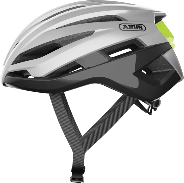 Kask szosowy ABUS STORMCHASER Gleam srebrny