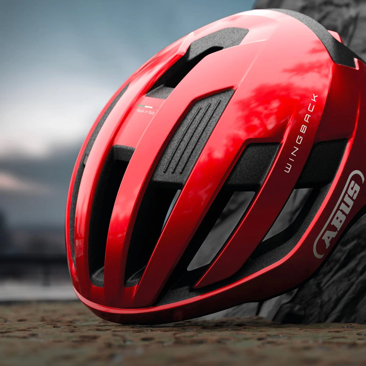 Kask szosowy ABUS WINGBACK czerwony - Image 7