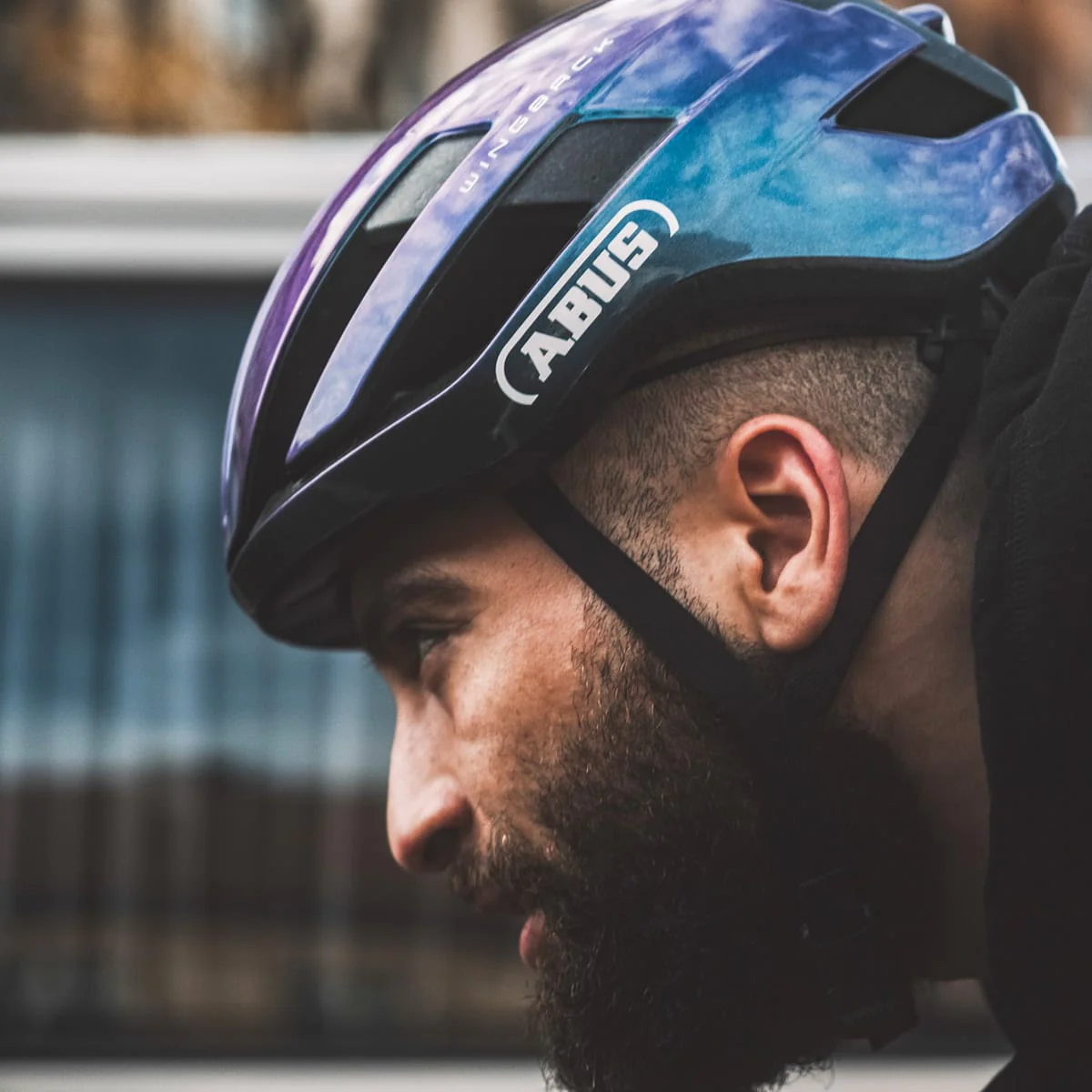 Kask szosowy ABUS WINGBACK fioletowy - Image 7