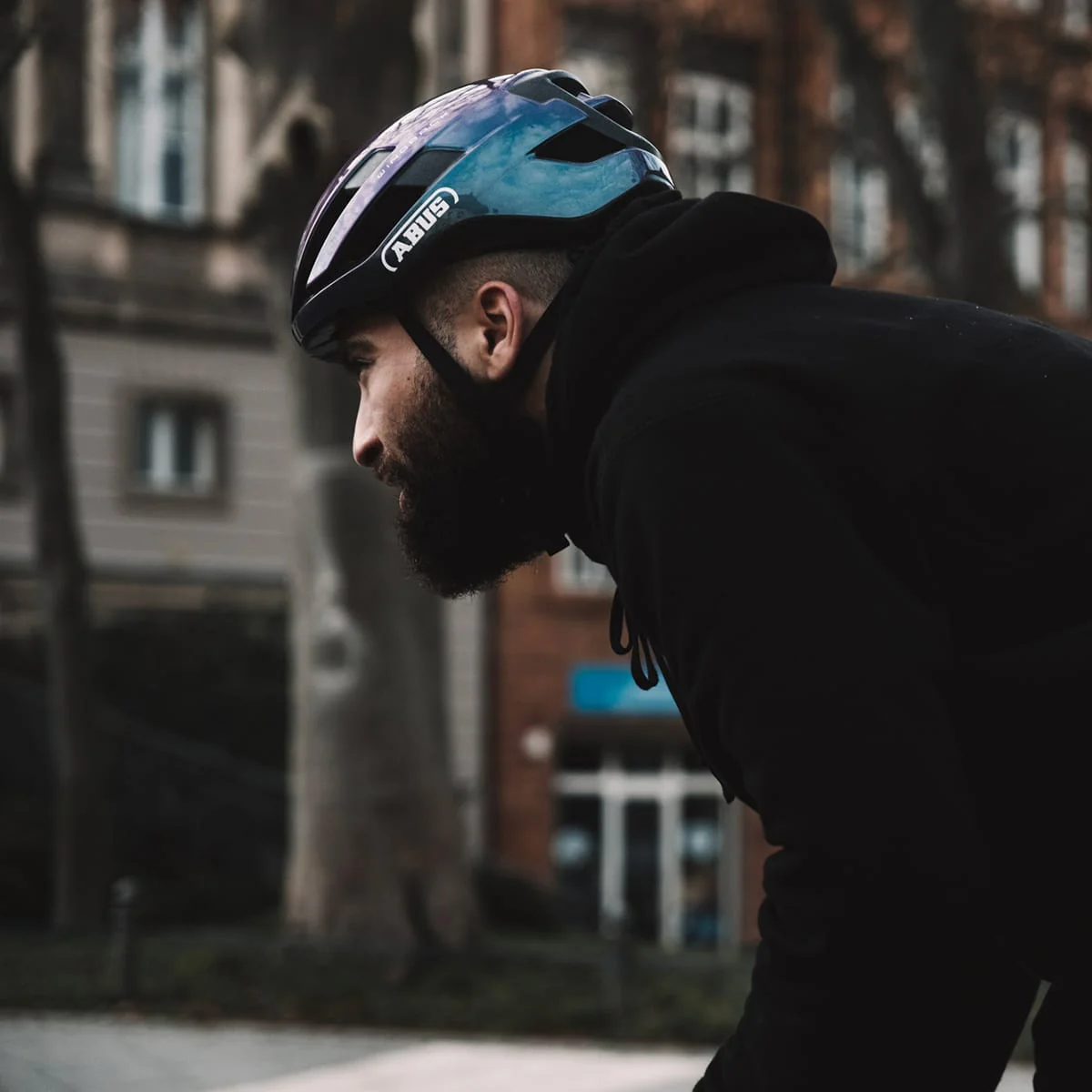 Kask szosowy ABUS WINGBACK fioletowy - Image 8