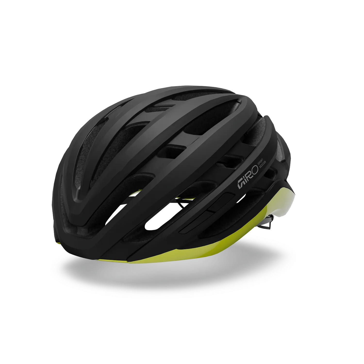 Kask szosowy GIRO AGILIS MIPS czarny/żółty Hi Viz