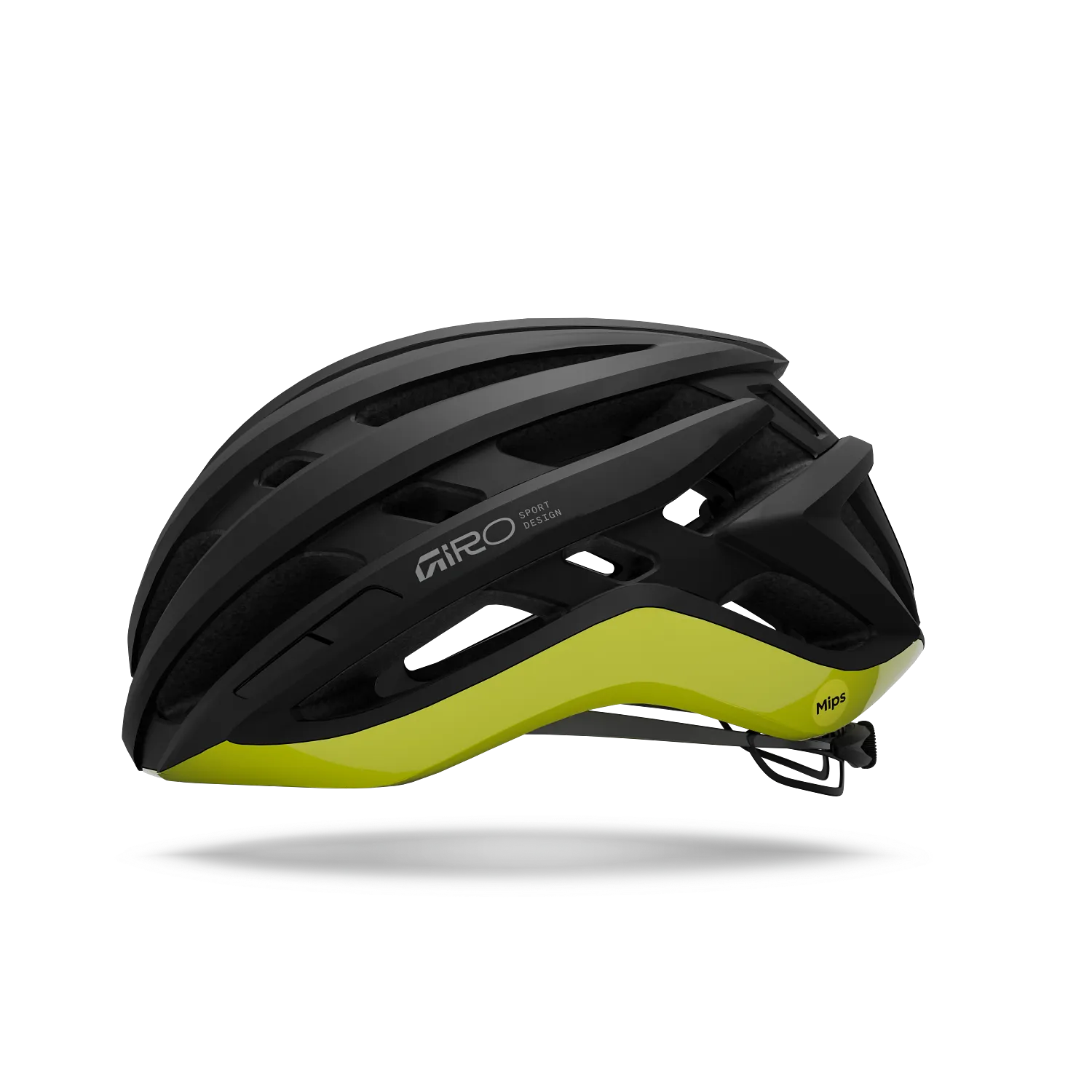 Kask szosowy GIRO AGILIS MIPS czarny/żółty Hi Viz - Image 2