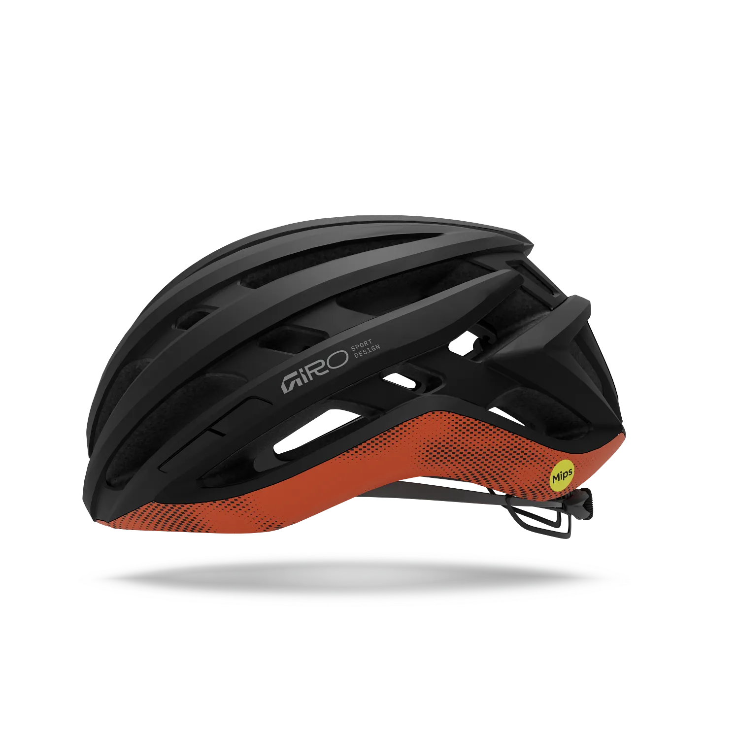 Kask szosowy GIRO AGILIS MIPS czarny/pomarańczowy - Image 2