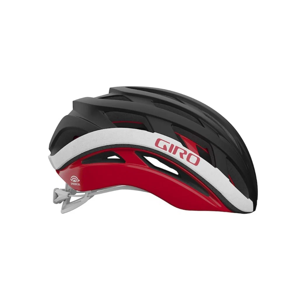 Kask szosowy GIRO HELIOS MIPS SPHERICAL czarny/czerwony/biały - Image 2