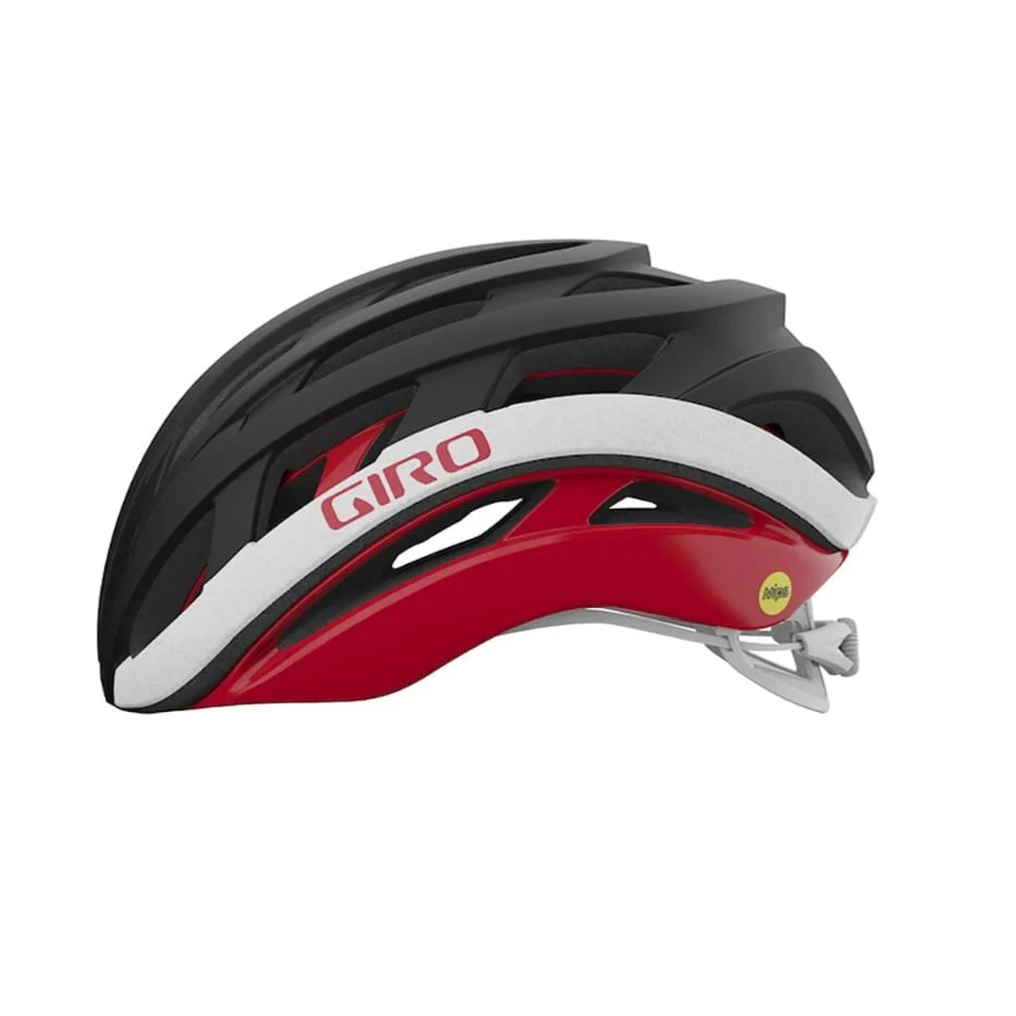 Kask szosowy GIRO HELIOS MIPS SPHERICAL czarny/czerwony/biały - Image 3