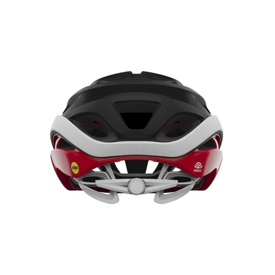 Kask szosowy GIRO HELIOS MIPS SPHERICAL czarny/czerwony/biały - Image 4