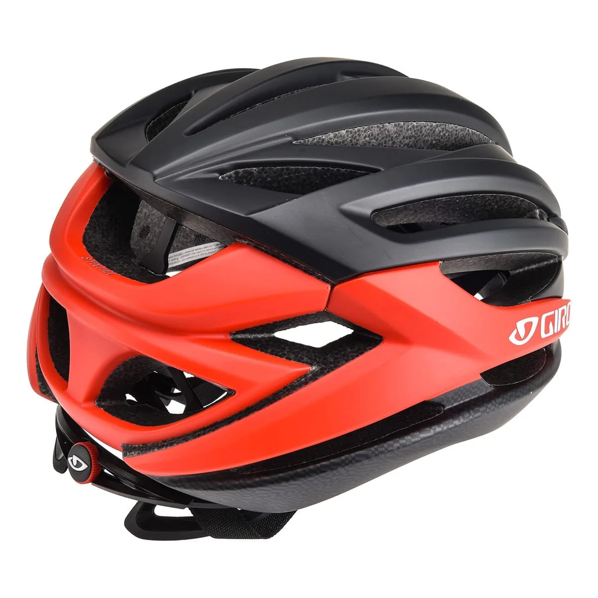Kask szosowy GIRO SYNTAX matowy czarny/czerwony - Image 3