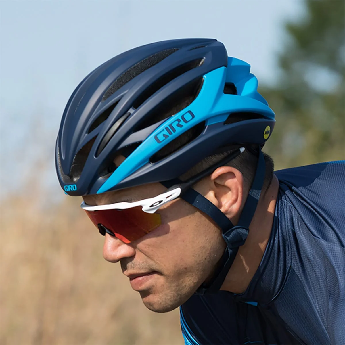 Kask szosowy GIRO SYNTAX matowy czarny/czerwony - Image 7