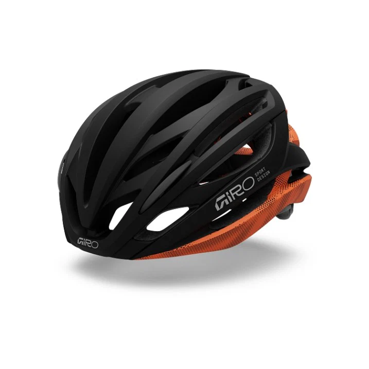 Kask szosowy GIRO SYNTAX MIPS czarny/pomarańczowy
