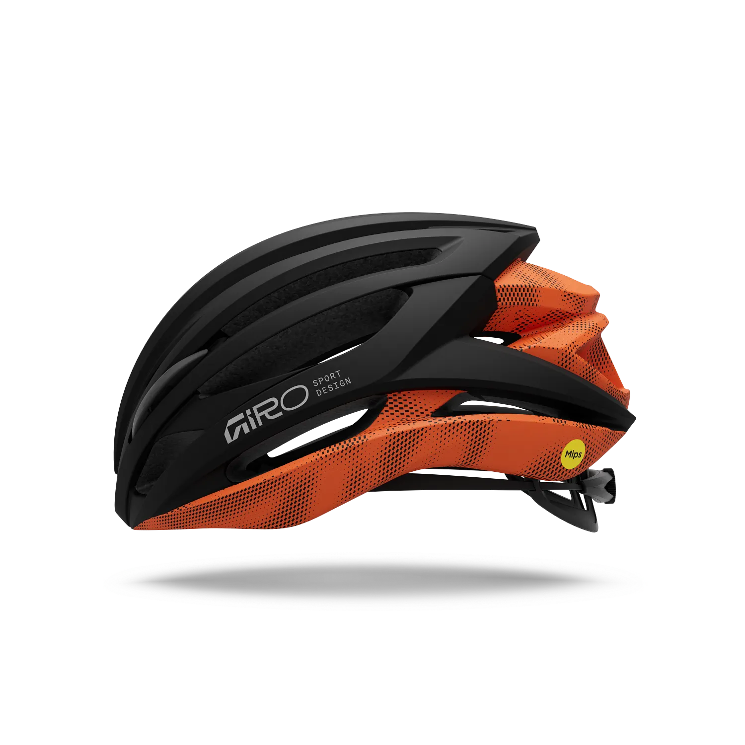 Kask szosowy GIRO SYNTAX MIPS czarny/pomarańczowy - Image 2