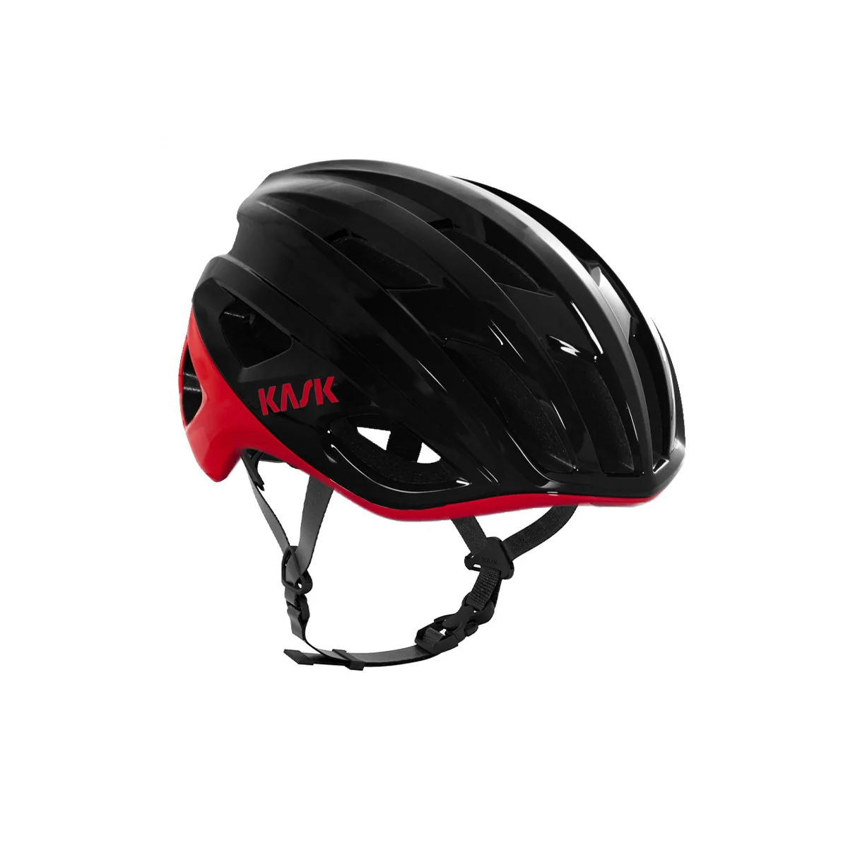 Kask szosowy KASK MOJITO CUBED BICOLOR czarny/czerwony