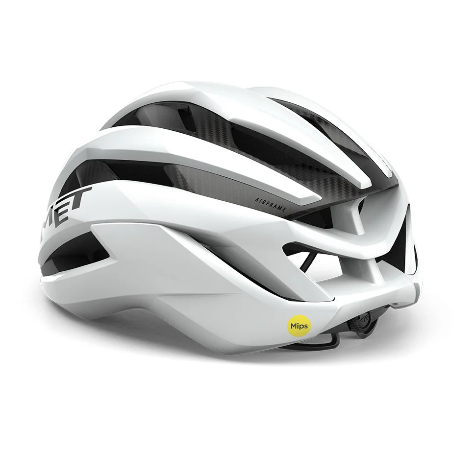 Kask szosowy MET TRENTA 3K CARBON MIPS biały - Image 3