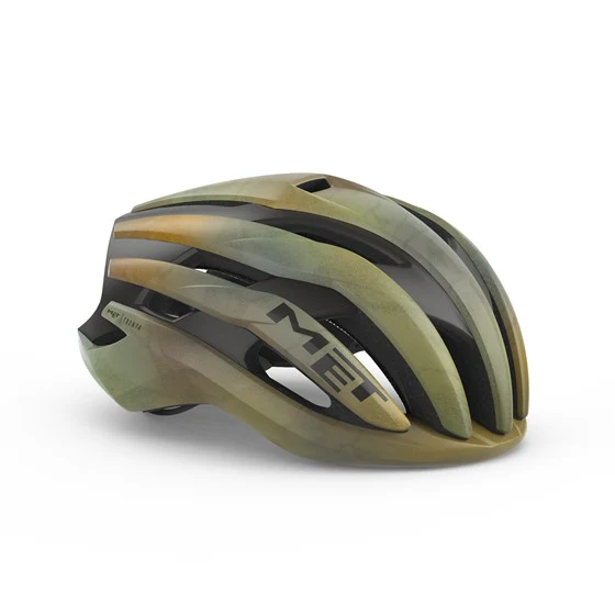 Kask szutrowy MET TRENTA MIPS WANDER beżowo-zielony