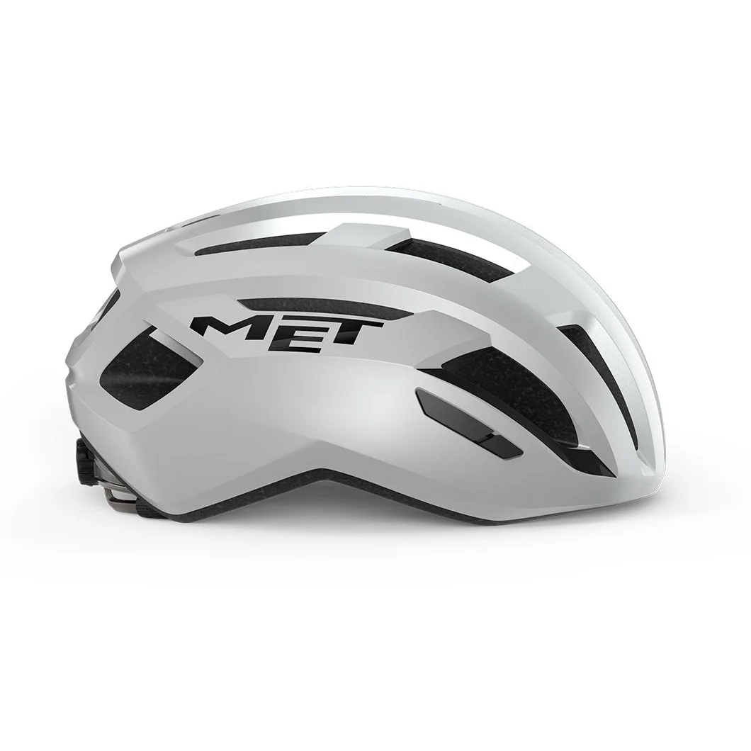Kask szosowy MET VINCI MIPS biały srebrny błyszczący - Image 2
