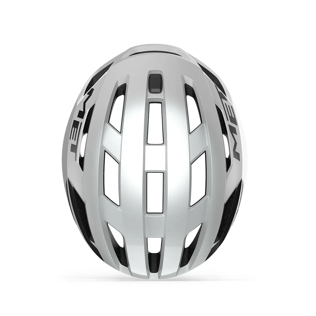 Kask szosowy MET VINCI MIPS biały srebrny błyszczący - Image 4