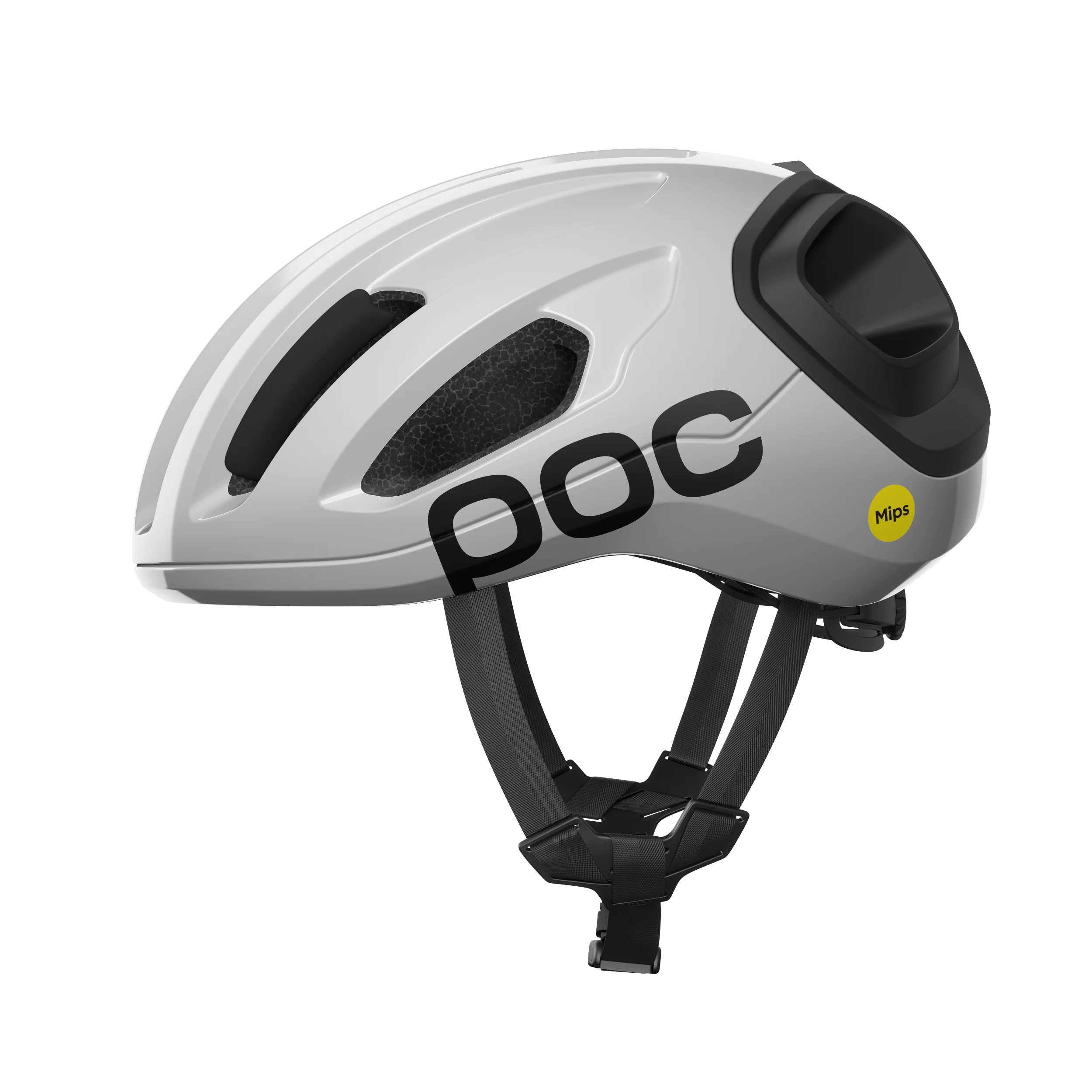 Kask szosowy POC AMIDAL MIPS biały/czarny matowy