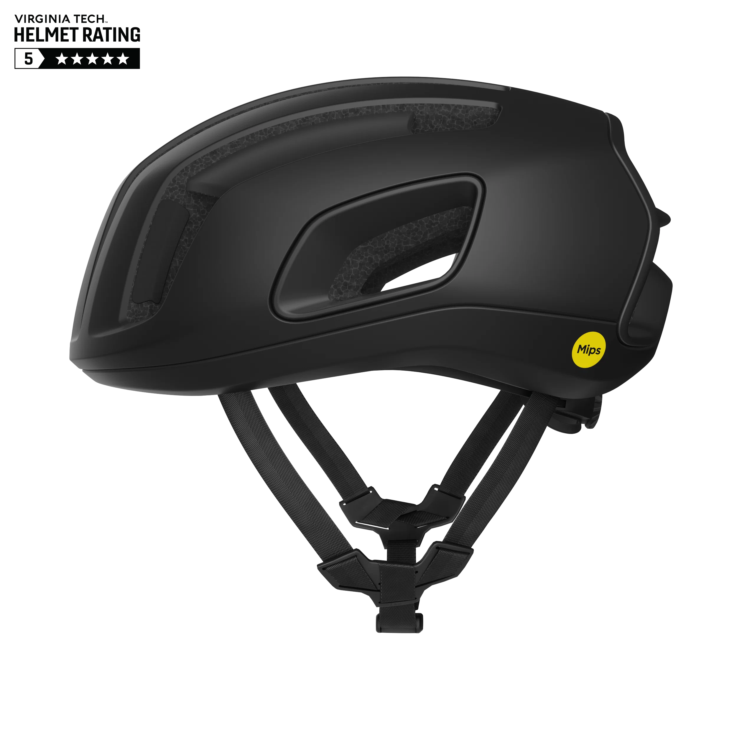 Kask szosowy POC CYTAL MIPS czarny matowy