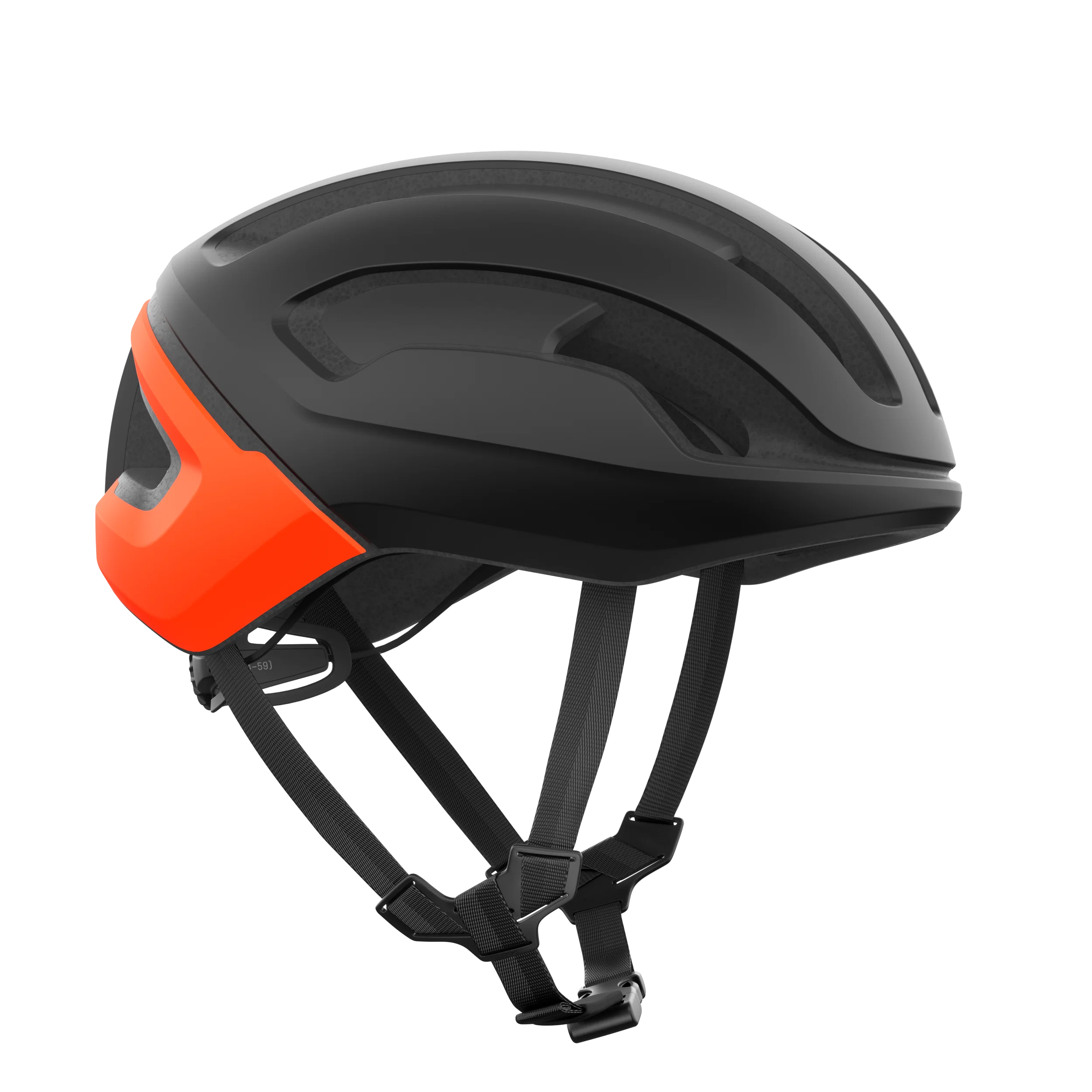 Kask szosowy POC OMNE AIR MIPS czarny mat/pomarańczowy fluo - Image 3