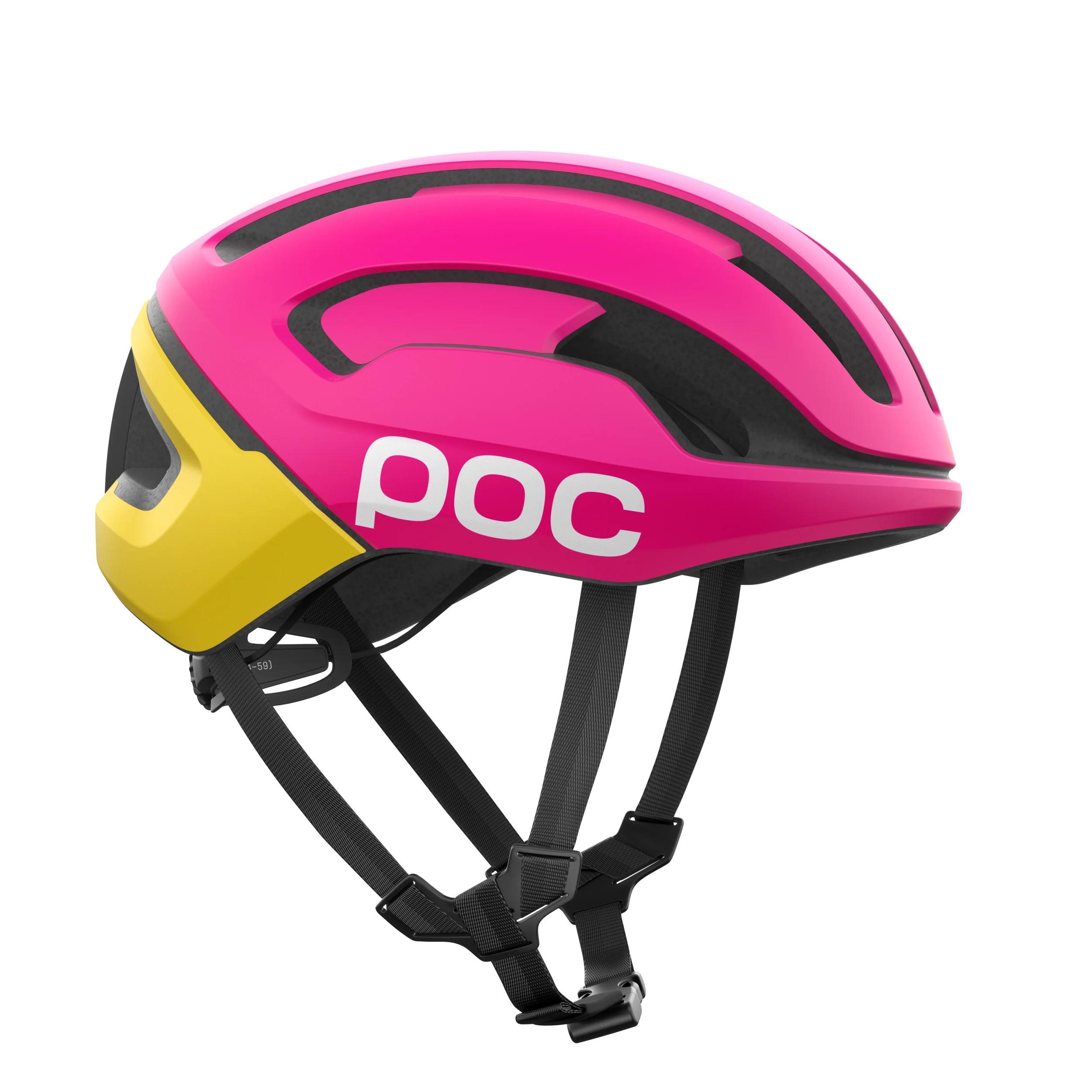 Kask szosowy POC OMNE AIR MIPS Logo różowy/żółty - Image 4