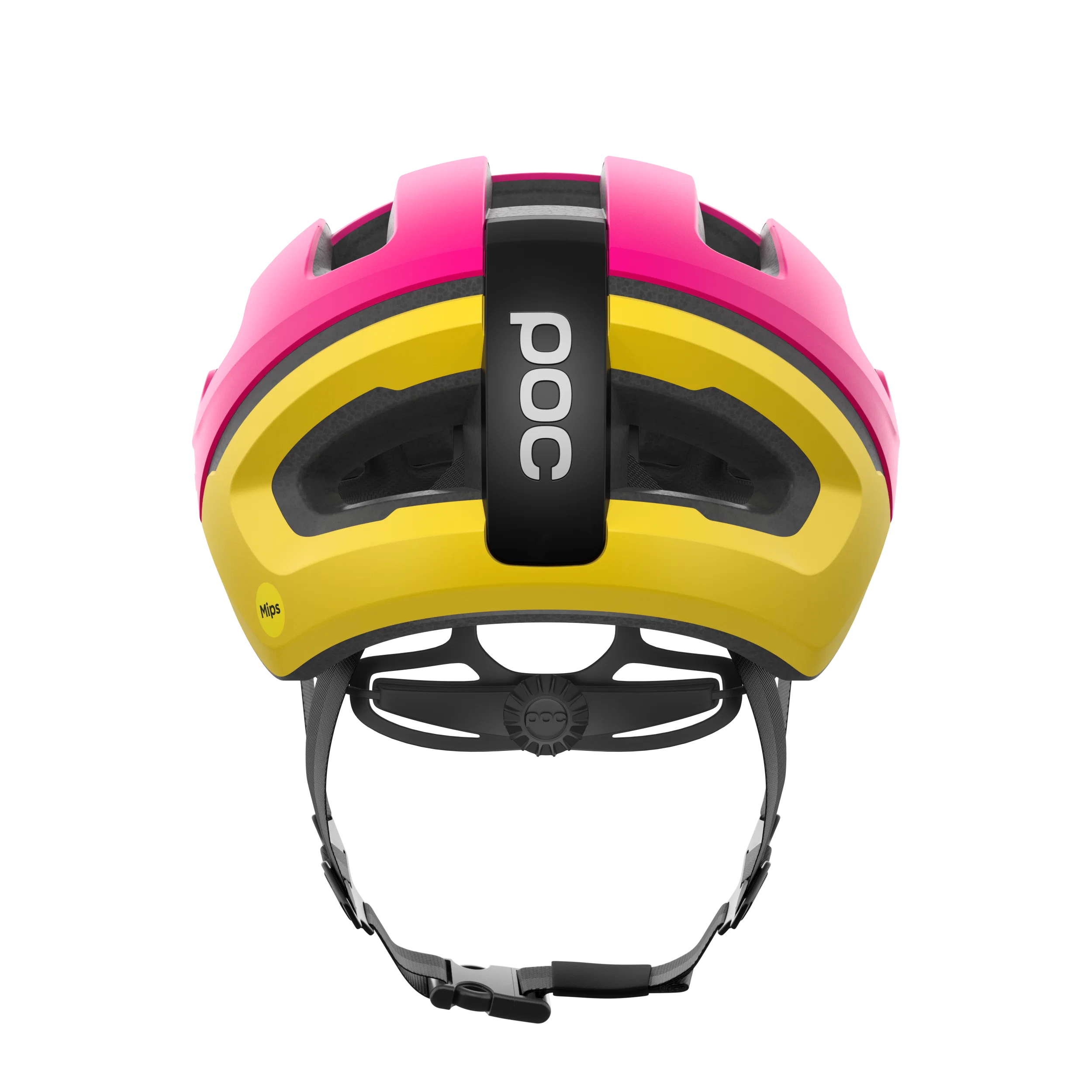 Kask szosowy POC OMNE AIR MIPS Logo różowy/żółty - Image 5