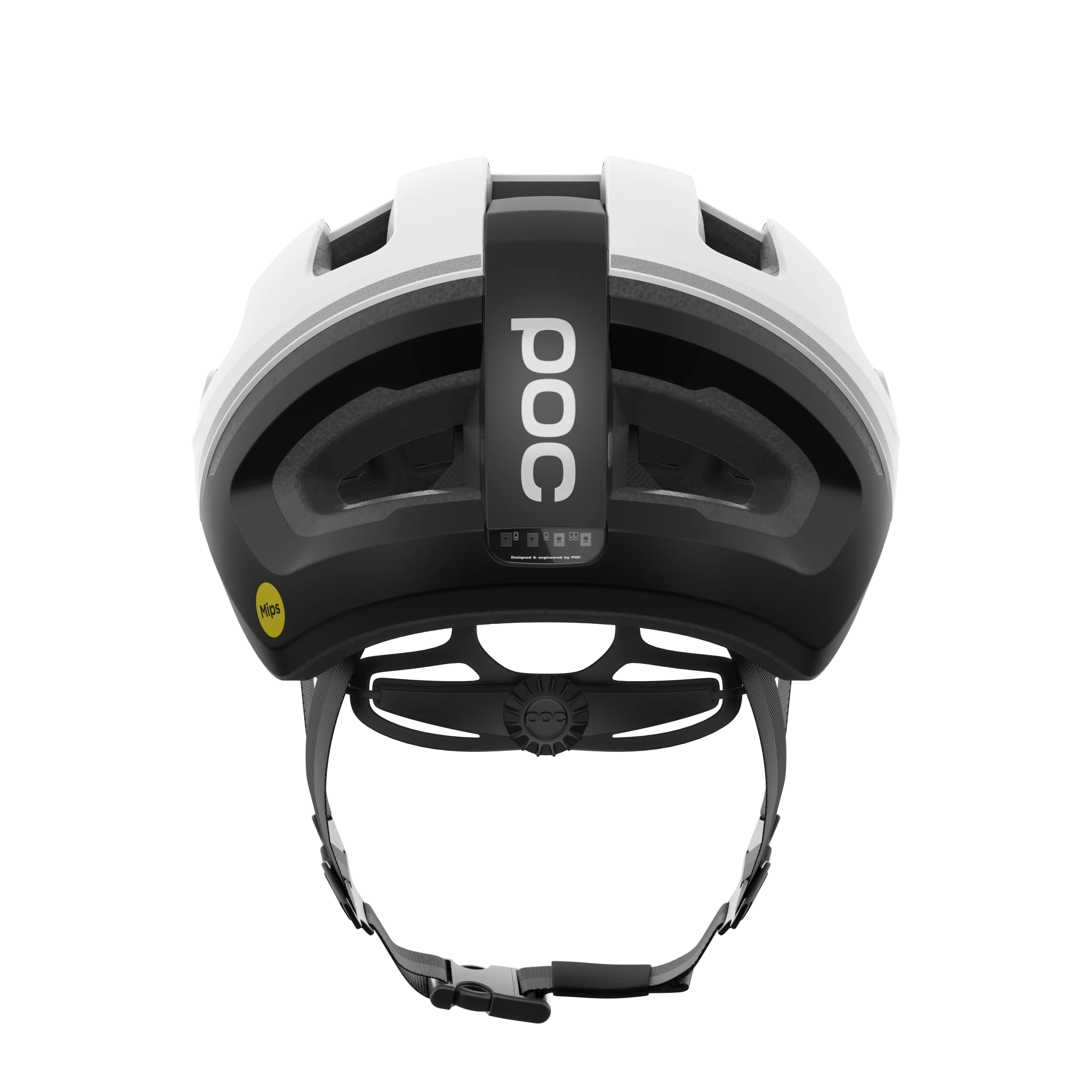 Kask szosowy POC OMNE BEACON MIPS biały/czarny matowy - Image 4