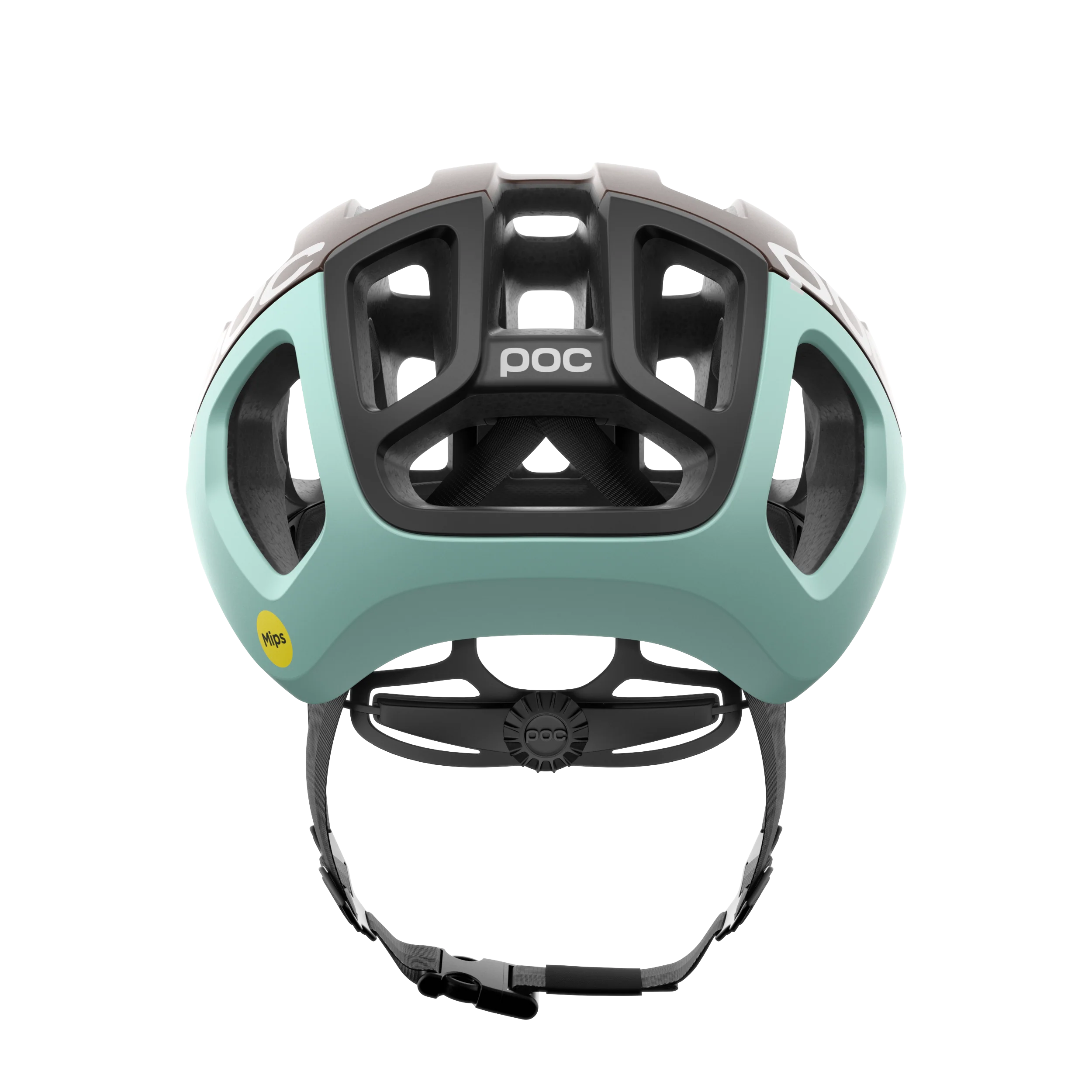 Kask szosowy POC VENTRAL AIR MIPS brązowy/niebieski matowy - Image 4